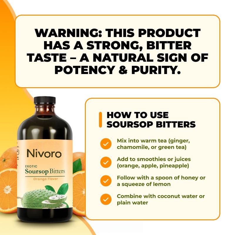 Nivoro™ - Soursop Bitter Cleanse