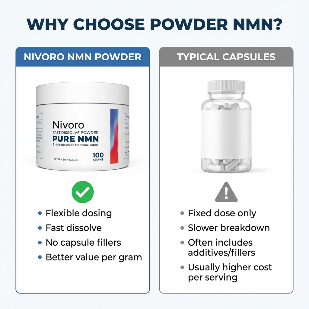 Nivoro™ - Pure NMN Powder