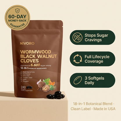 Nivoro™ - Wormwood Black Walnut Cloves